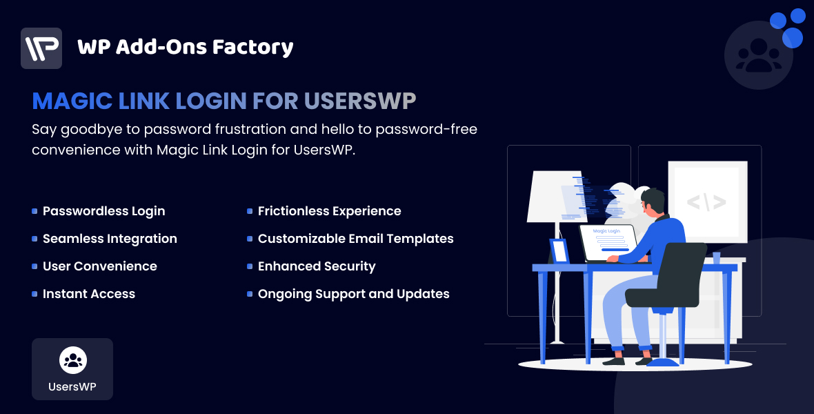 Magic Link Login for UsersWP