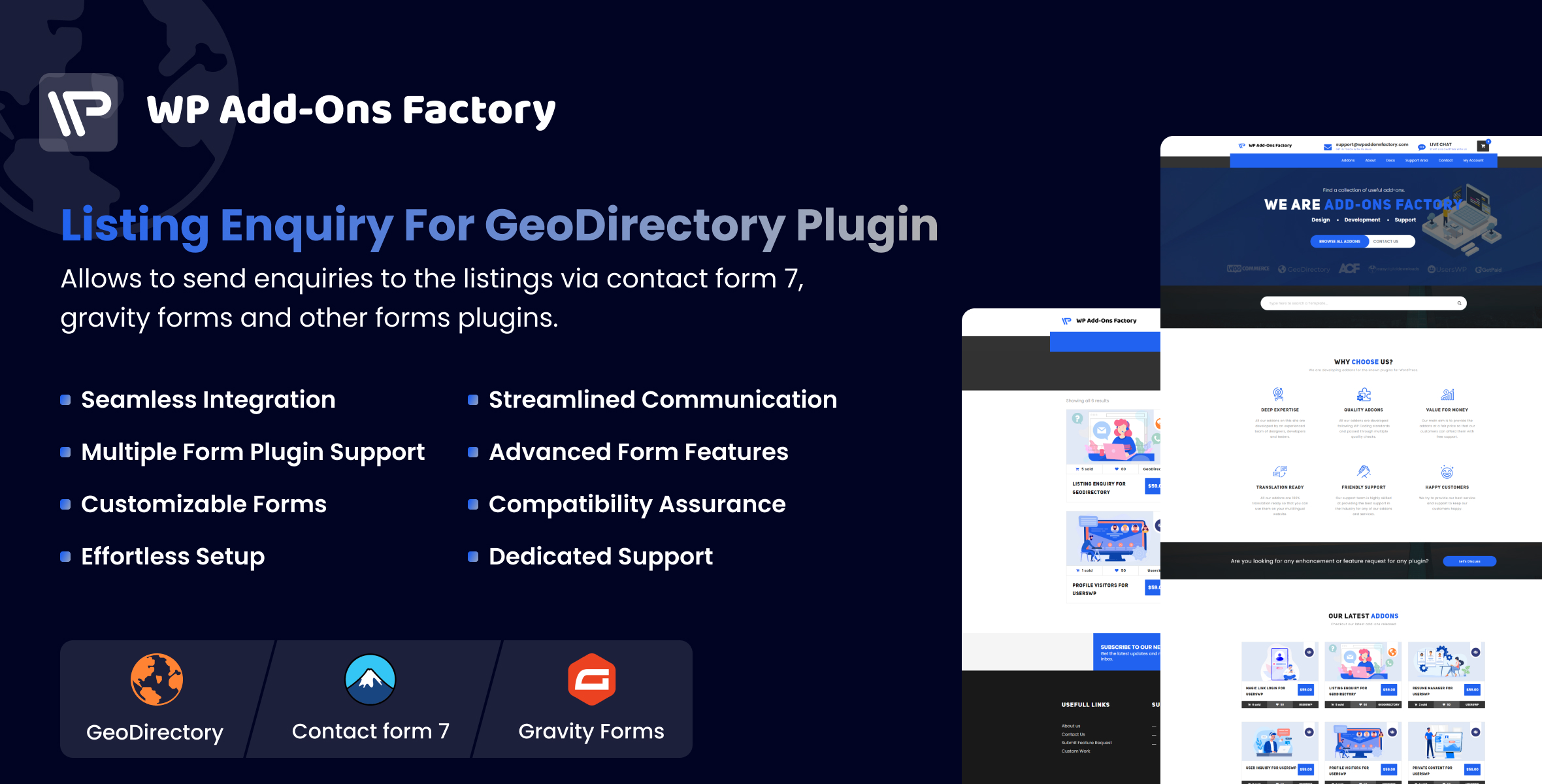 Listing Enquiry for GeoDirectory